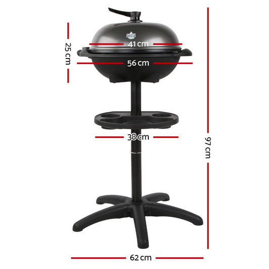 Grillz BBQ Grill Electric Smoker BBQ-ELC-STAND