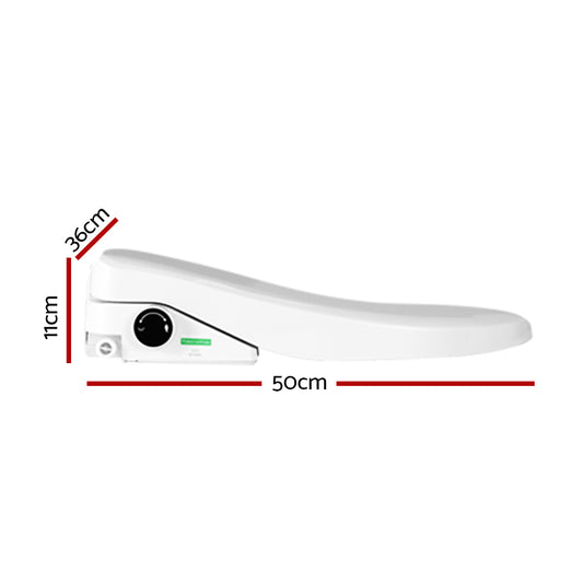 Cefito Non Electric Bidet Toilet Seat Cover Bathroom Spray Water Wash D Shape BIDET-E-N-505D-WH