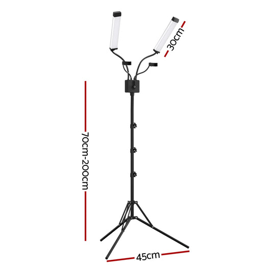 Embellir LED Beauty Light for Makeup Tattoo Eyelash Extensions Salon Spa Studio BL-DH-70-BK