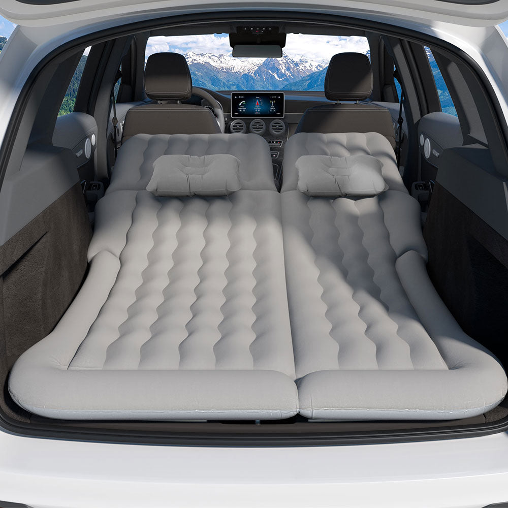 Weisshorn Car Mattress 175x130 Inflatable SUV Back Seat Camping Bed Grey CB-MT-175X130-GR
