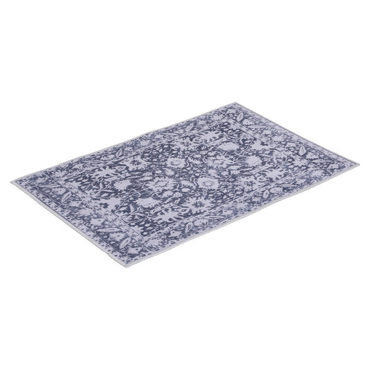 Artiss Floor Rug 50X80cm Doormat Soft Velvet Non-Slip Bath Mat Small Rug Modern FLR-2133-50X80-GR