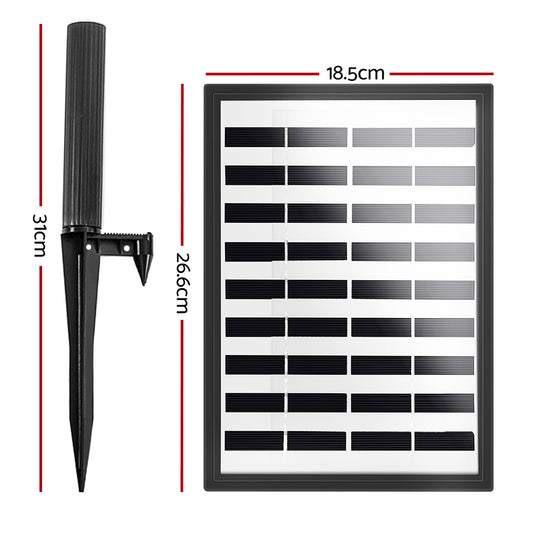 Gardeon Solar Pond Pump with Battery LED Lights 4 FT FOUNT-POND-C-DX36