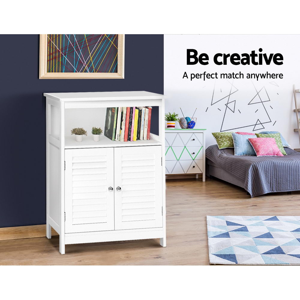 Artiss Buffet Sideboard - IVOR White FURNI-P-SIDE60-WH