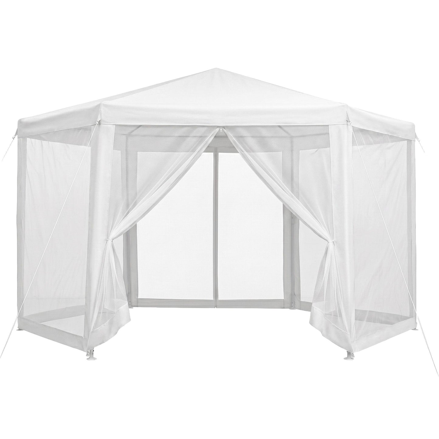 Instahut Gazebo?2x2m Marquee Wedding Party Tent Outdoor Camping Mesh Wall Canopy Shade Gazebos Navy GAZEBO-WED-C-FG-222-WH