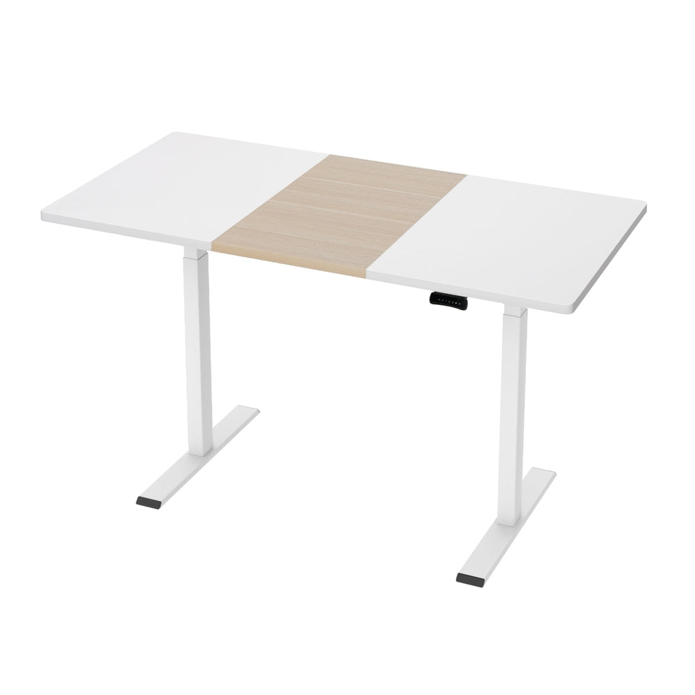 Artiss Standing Desk Motorised Dual Motor 140CM HASD-268-WHDF-NWDB-140