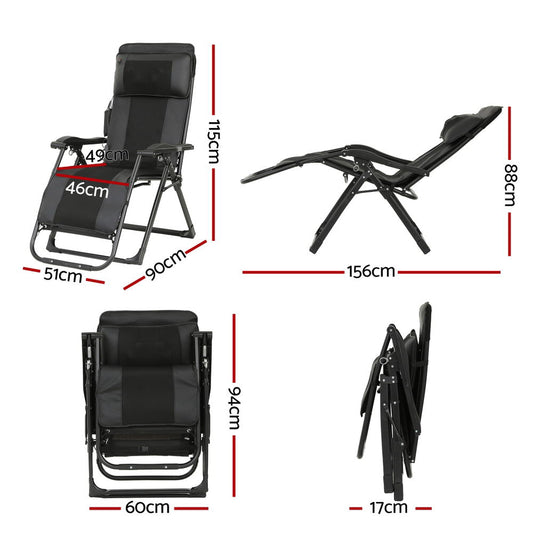 Livemor Massage Chair Electric Recliner Home Massager AYAN MASCHR-AYAN-BK