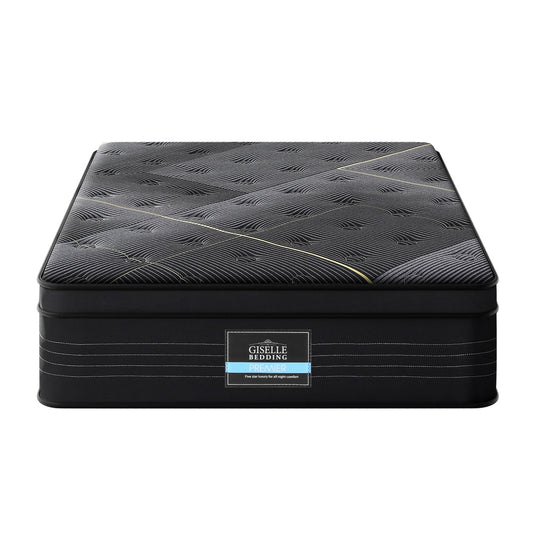 35cm Giselle Mattress Single Bed Bamboo Pocket Firm Foam MATTRESS-E-MIDNIGHT-35-S