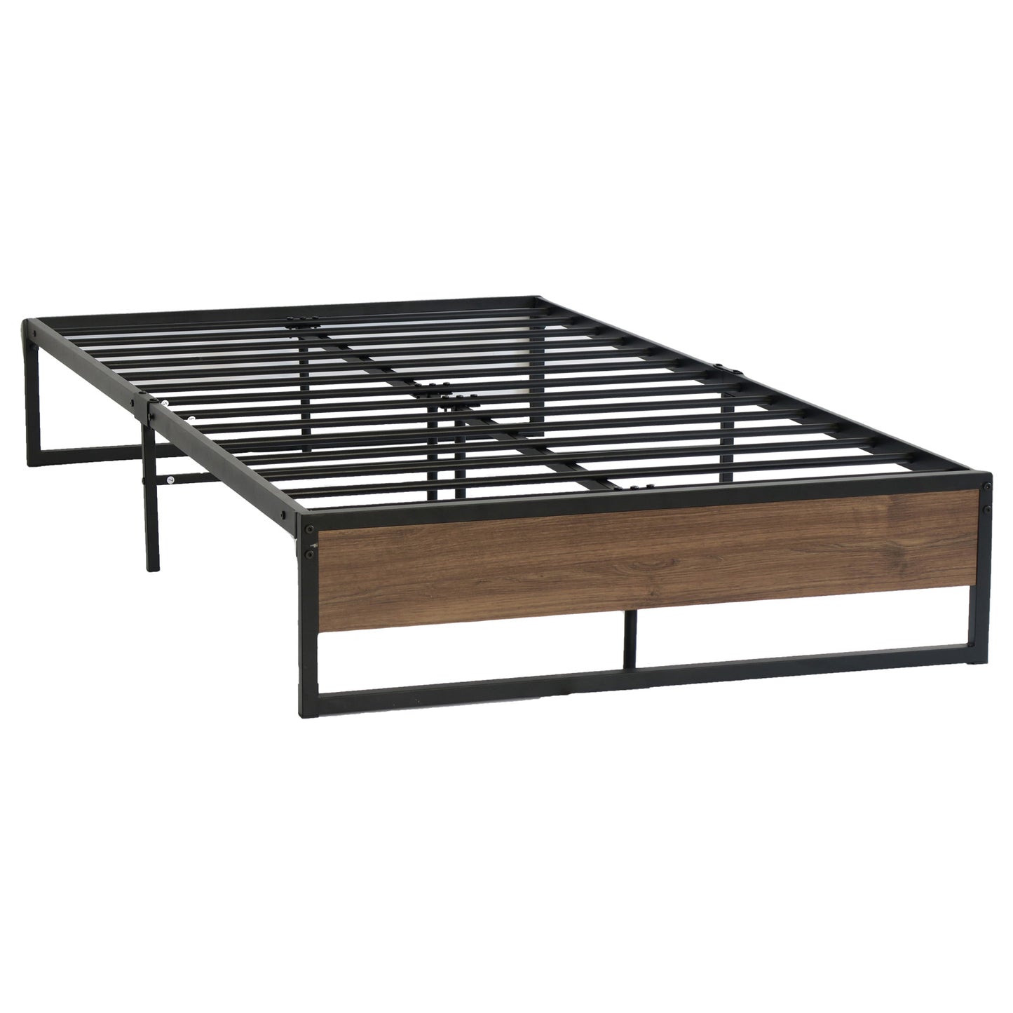 Artiss OSLO King Single Metal Bed Frame MBED-C-OSLO-KS-BK