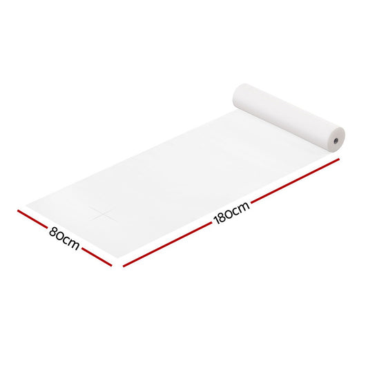 Zenses 80cm X 180cm Massage Table Cover 50 Pieces MT-COVER-80X180-50-WH