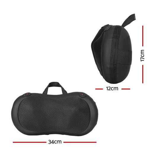 Livemor Neck Massager With Heat Kneading Back Massager NECK-MASSAGE-01-BK