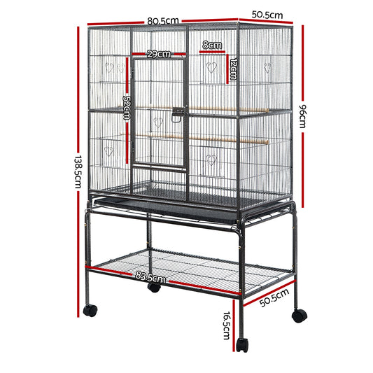 i.Pet Bird Cage 138cm Large Aviary PET-BIRDCAGE-B029T