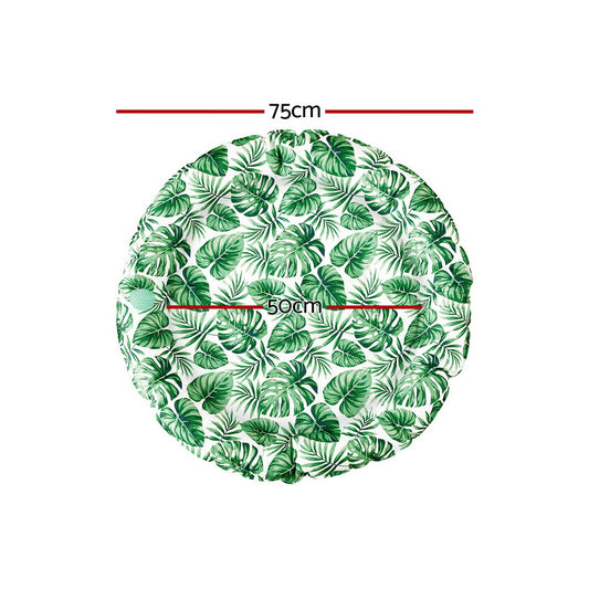 i.Pet Pet Cooling Mat Gel Dog Cat Self-cool Puppy Large Round Bed Summer Cushion PET-COOL-ROUND-75-GN