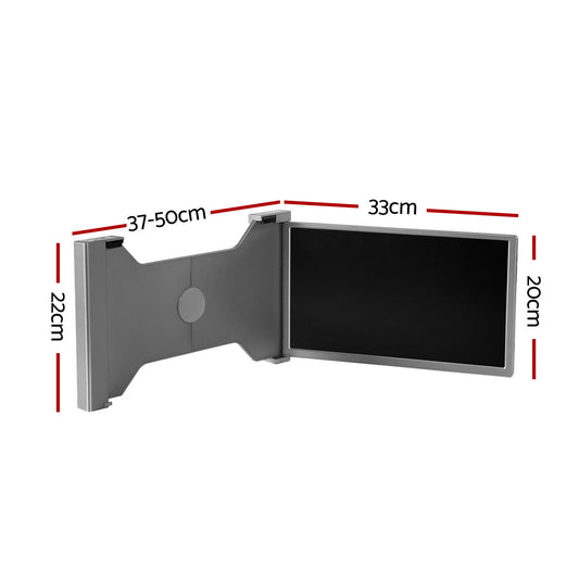 Devanti Portable Monitor Laptop Screen Extender Dual Display 1080P IPS USB C PM-S14-SI