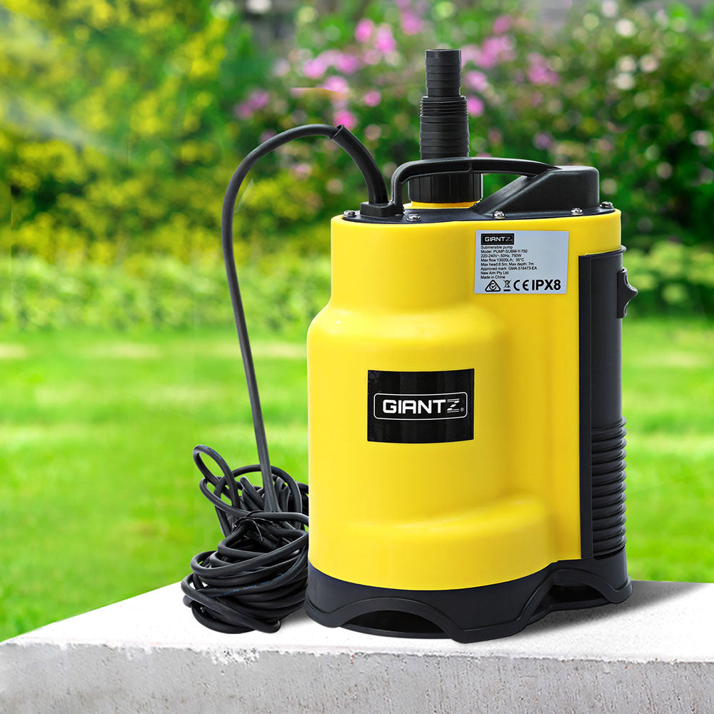 Giantz Garden Water Submersible Pump 400W Dirty Bore Sewerage Tank Well Steel PUMP-SUBM-Y-400