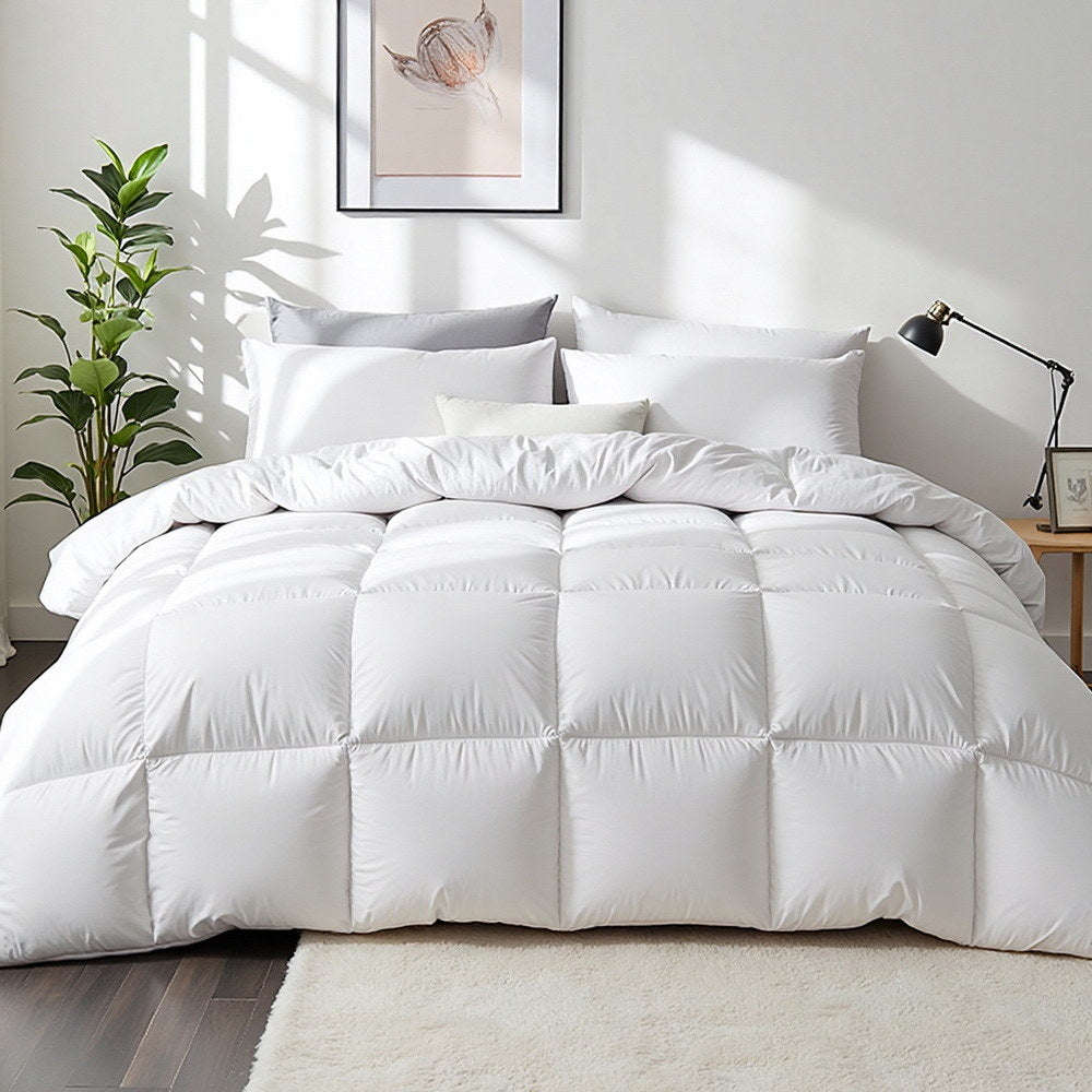 Giselle Bedding 700GSM Duck Down Feather Quilt Duvet Doona Winter Blanket Double QUILT-DFD-700-D1