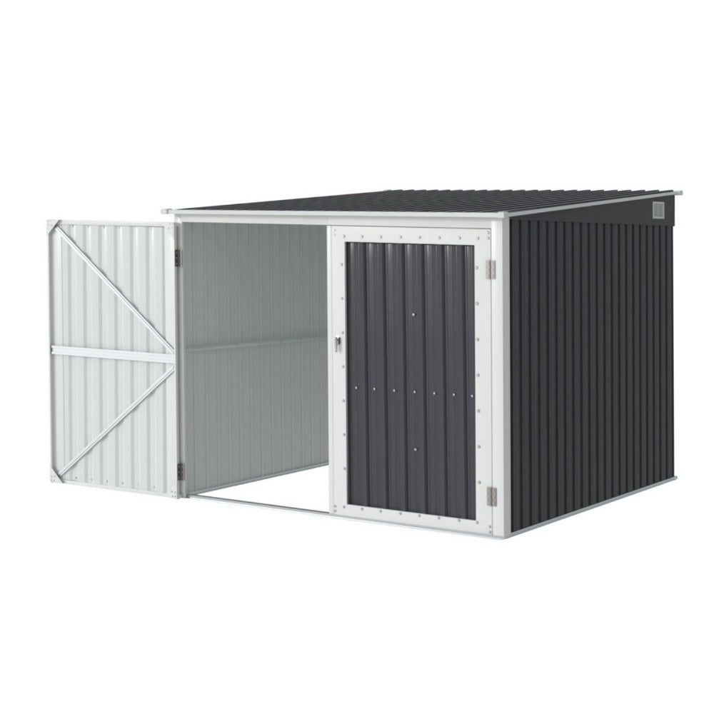 Giantz Garden Shed 2.06x2.03M SHED-FLAT-7X7-ABC