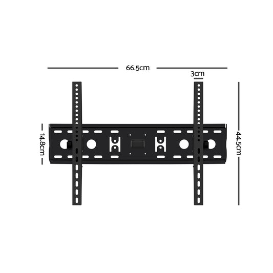 Artiss TV Wall Mount Bracket for 32"-70" LED LCD TVs Tilt Slim Flat Low Profile TV-MOUN-WALL-260-BK