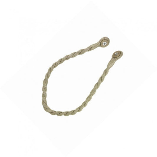 Magnetic weaved rope tieback Linen V1008-45510-16