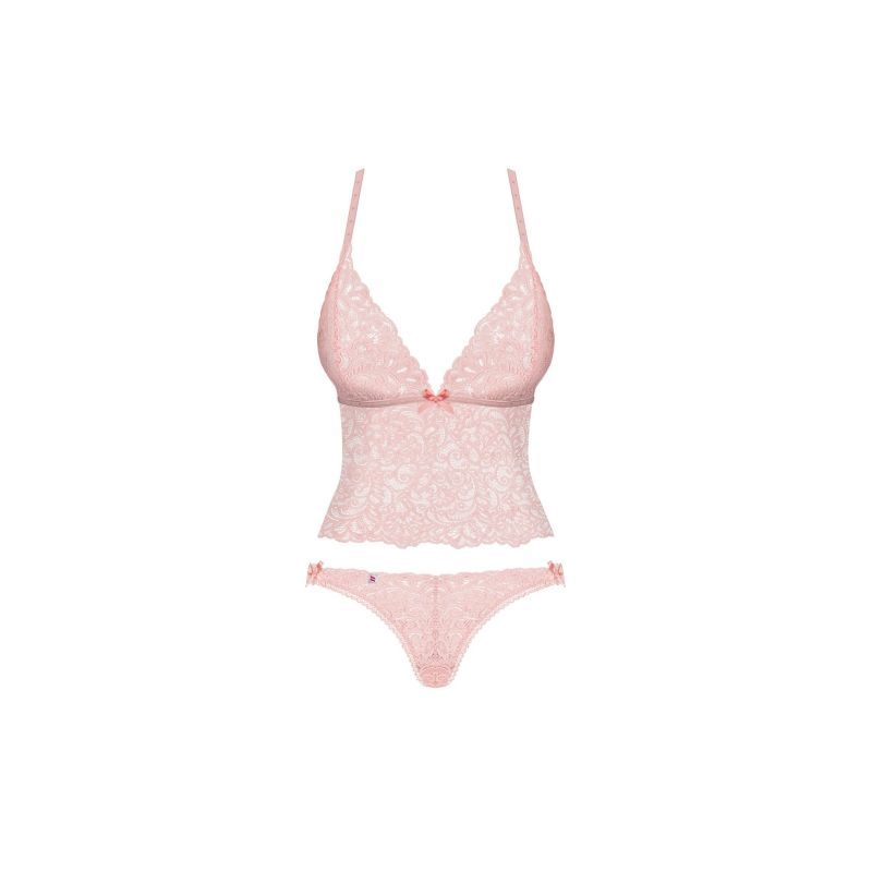 Assorted Delicanta Top And Panties Pink V1055-7CC45842100015