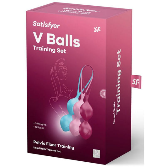 Satisfyer V Balls 3 Pc Regular Skilled Advanced V1055-7CD45877100006