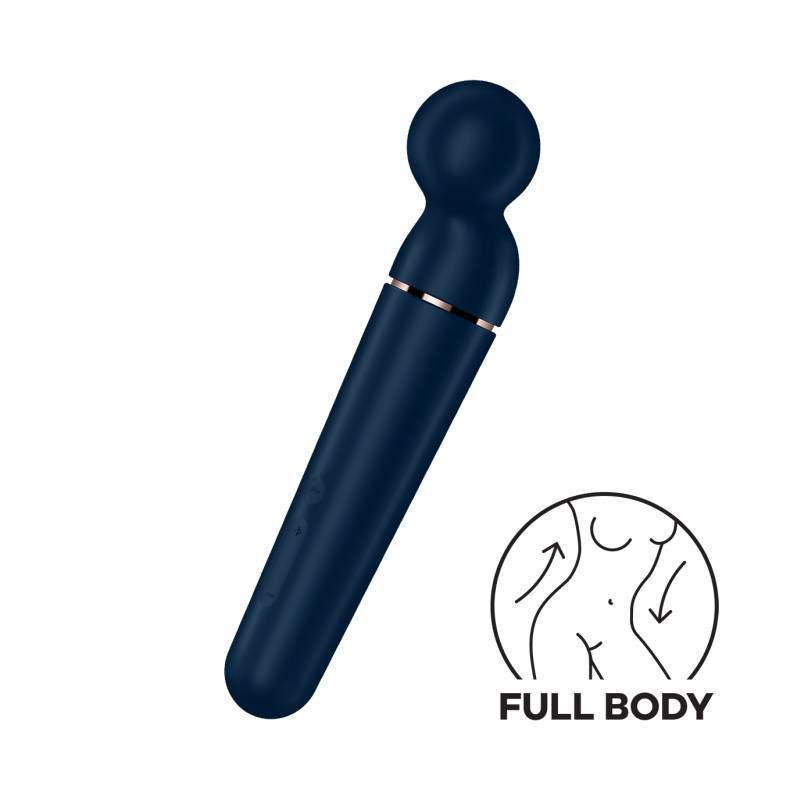 Satisfyer Planet Wand Er Black Elegant Full Body Massager V1055-7CD45877100098