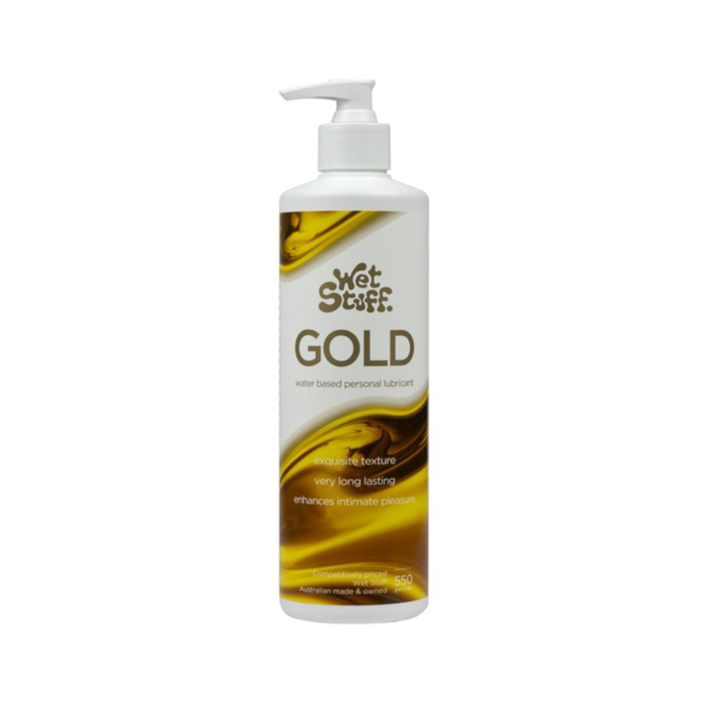 Wet Stuff Gold Water-Based Lubricant Sexual Wellness - 550G V1055-7D44980100008