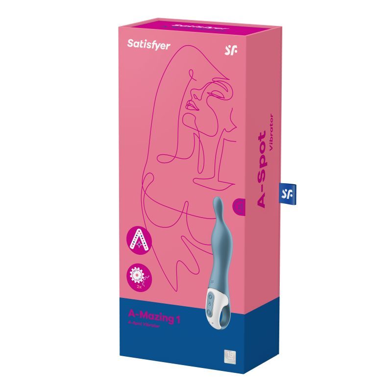 Satisfyer A Mazing 1 Vibrator Blue V1055-7DM45855100144