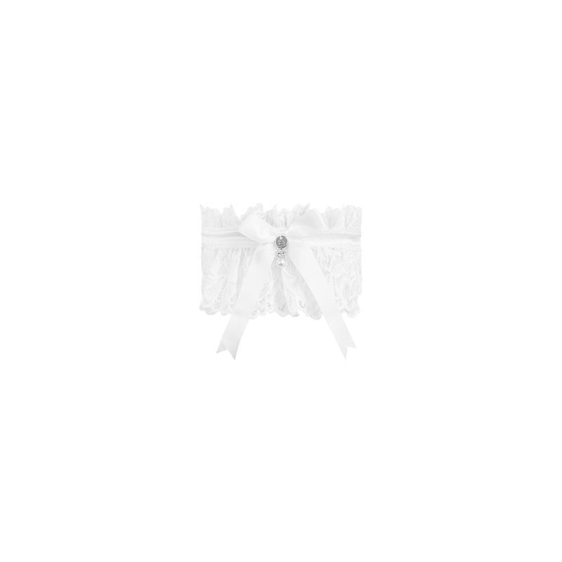 Obsessive Amor Blanco Garter White V1055-7DM45855100191