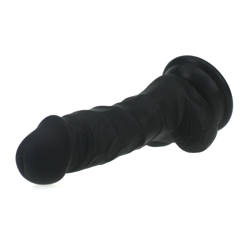 X-Men Realistic Dildo Veined Shaft W Balls Black V1055-7E45073100346