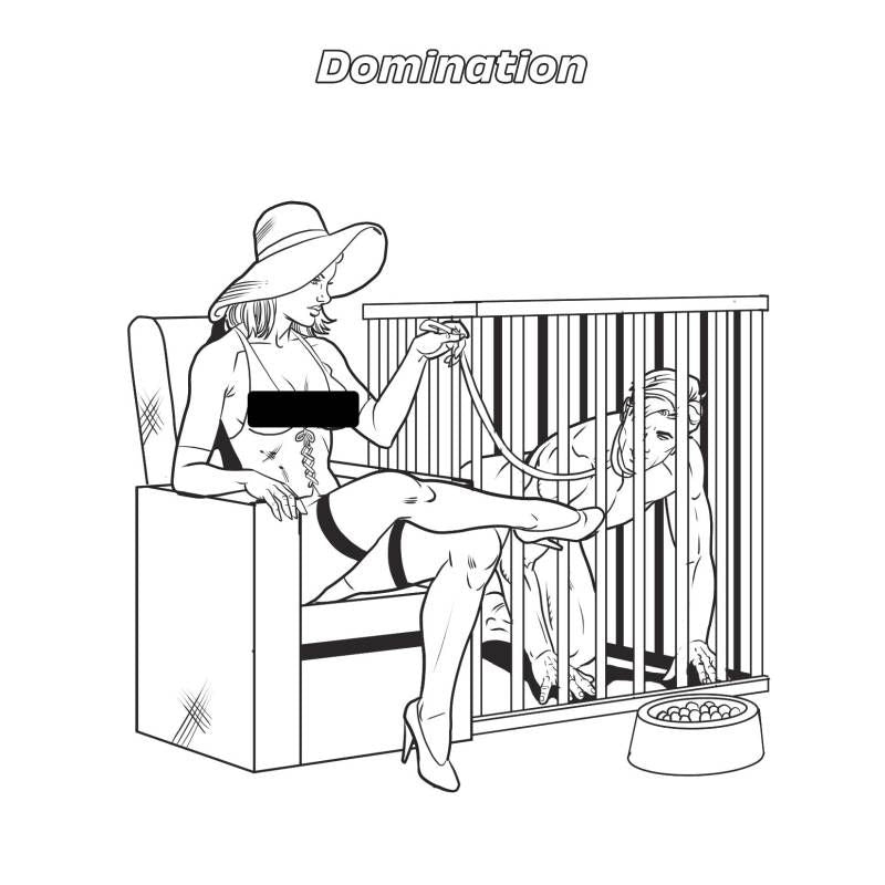 Wood Rocket Fetishes Are Fun Colouring Book V1055-7GK45863100007
