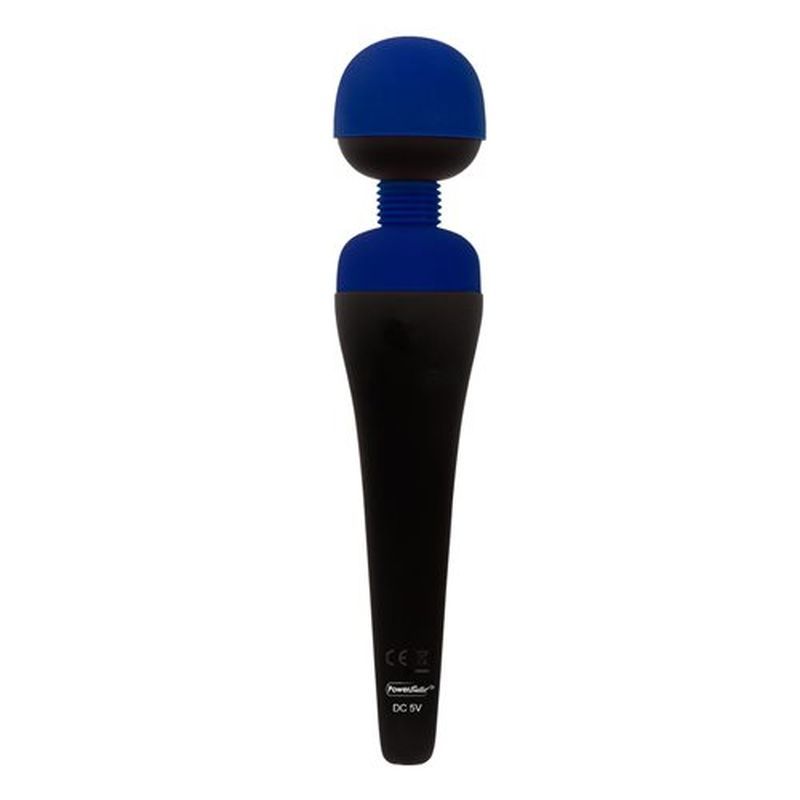 Palmpower Massage Wand Rechargeable Waterproof Blue V1055-7IR45903100060