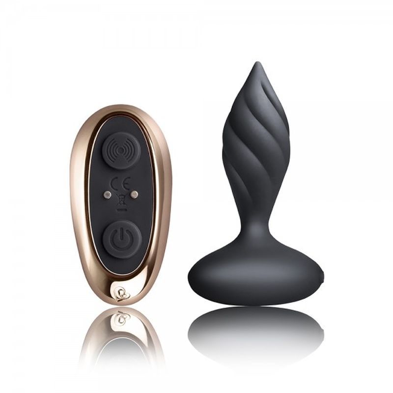 Rocks Off Petite Sensation Desire Butt Plug W Remote Black V1055-7KI45898100058