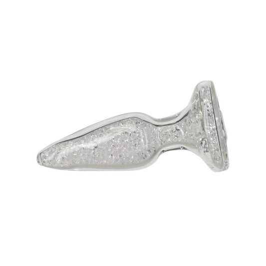 Pillow Talk Fancy Luxurious Glass Anal Plug W Clear Gem V1055-7KI45898100090