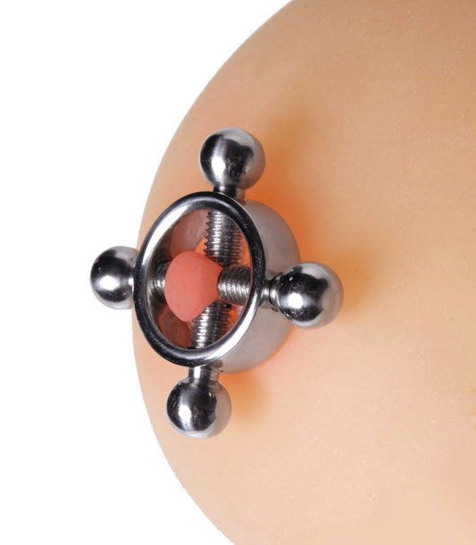 Master Series Rings Fire Stainless Steel Nipple Press Set V1055-7KS45783100010