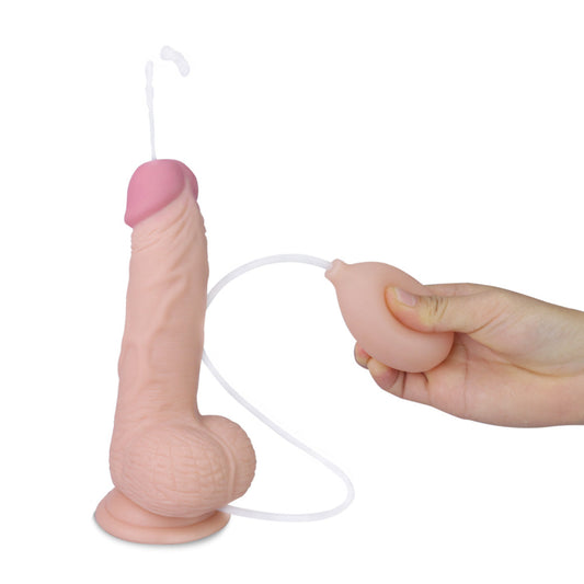 Lovetoy Soft Ejaculation Cock With Ball 8In V1055-7PY45784100083