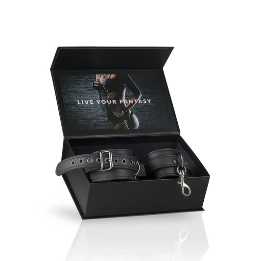 Fetish Collection Ankle Cuffs Black V1055-7XK45794102182