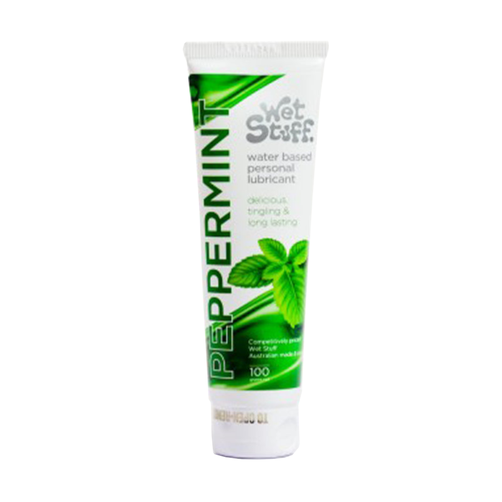 Wet Stuff Peppermint Water-Based Lubricant 100G V1055-7Y44979100002