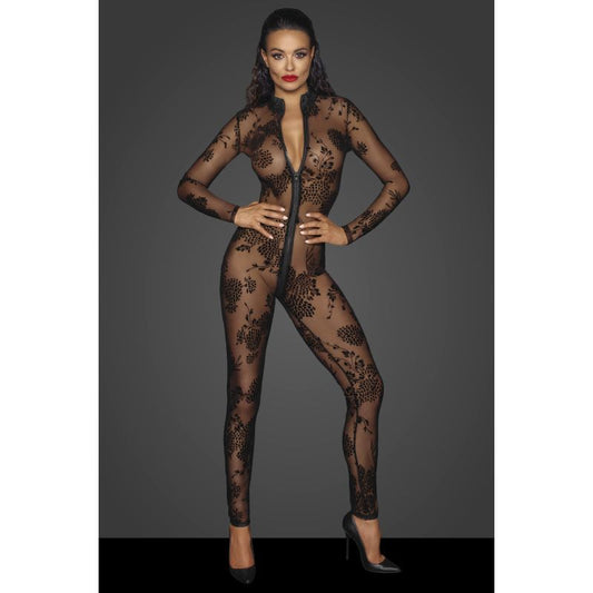 Noir Long Tulle Overall W 3 Way Zipper V1055-7ZT45891100088