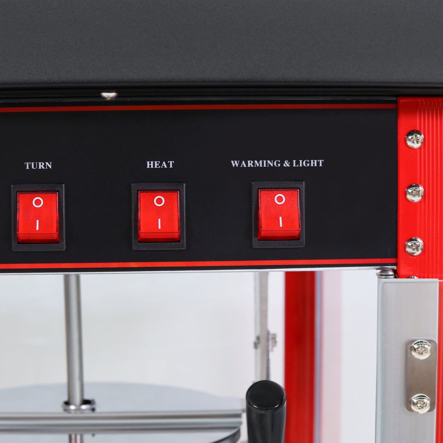 Samland 8OZ Popcorn Machine Maker with Warmer Deck 1350W V1060-PPM8