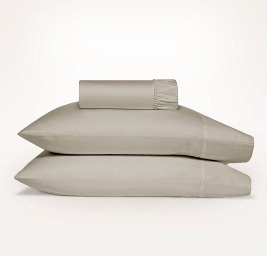 Ddecor Home 1500 Thread count Premium Cotton Blend Sand Queen Combo Set by Ddecor Home V107-SH329110