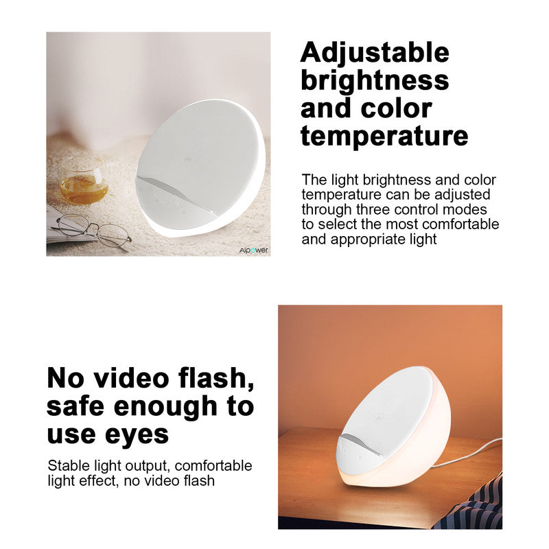 Mood lighting,Support Different Levels of White Light and Color Light,WiFi APP,Wireless Charging,Phone Holder V1077-AIP20250808002