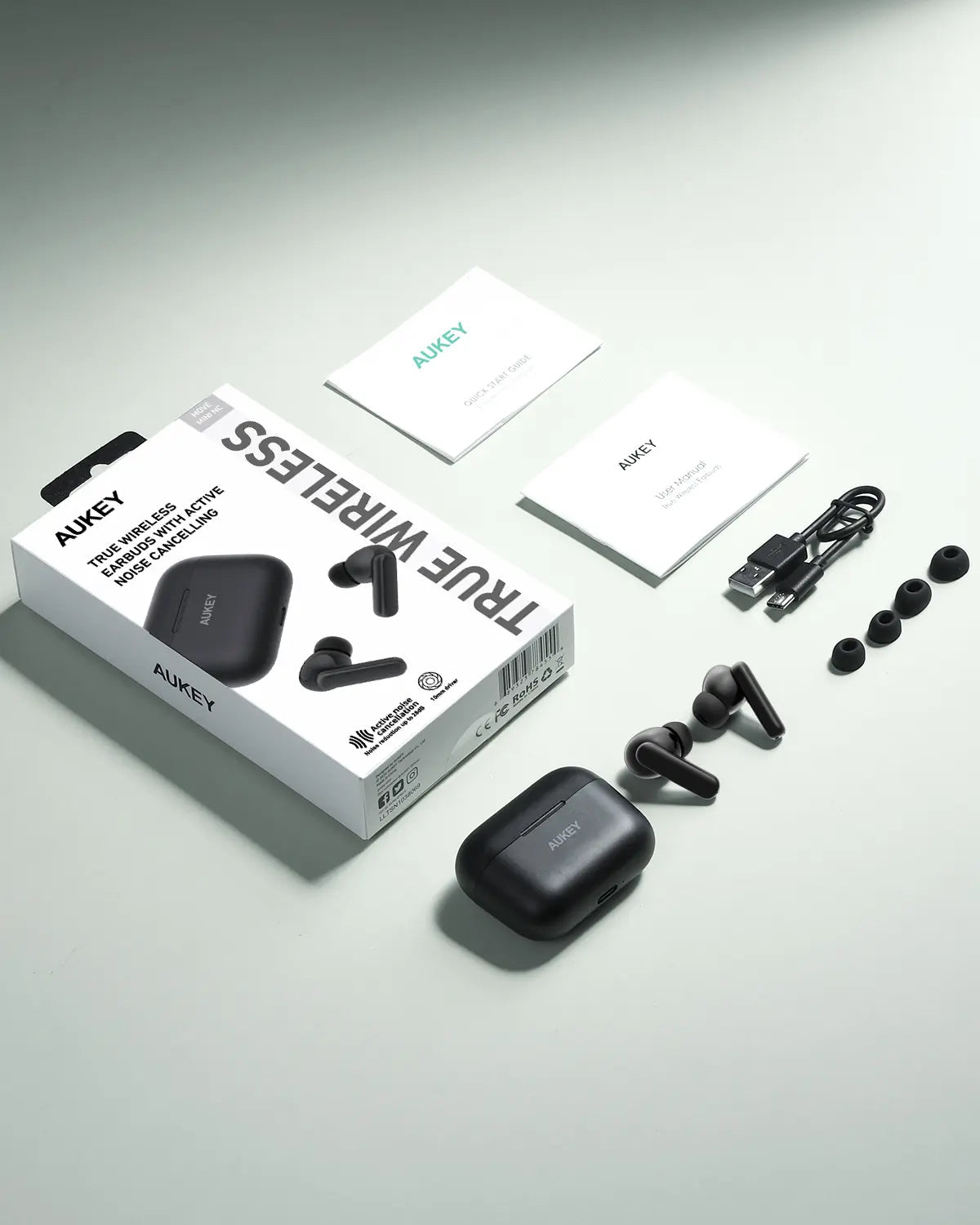 Aukey True Wireless Earbuds With Noise Cancelling MOVE MINI NC (EP-M1NC) V1089-LLTSN1039356