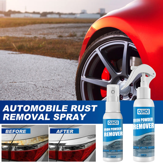 OUHOE car iron powder rust removal spray, rust inhibitor, car supplies, detergent, rust remover, cleaning V1091-CTF616YX01-100ML