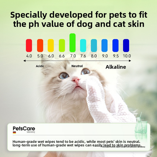 pet products -free cleaning gloves for dog bathing and deodorizing, cat dry cleaning wet wipes supplies, two V1091-CWSTSJ2PCS