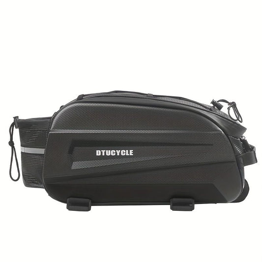 bicycle saddle bag, cycling accessories, large capacity saddle bag, weather-resistant bike bag, Australian V1102-139-WHI-15137