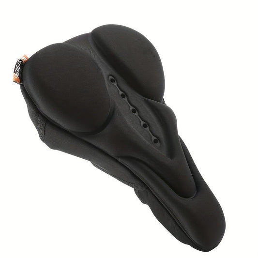 bicycle saddle, comfortable bike seat, ergonomic cycling saddle, durable saddle Australia, universal bike V1102-140-BLA-03669
