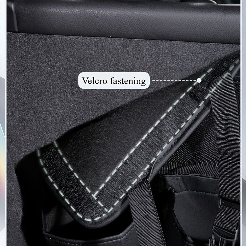 car trunk organizer, car storage, car accessories, high quality organizer, multiple compartments, trunk V1102-805-BLA-29863