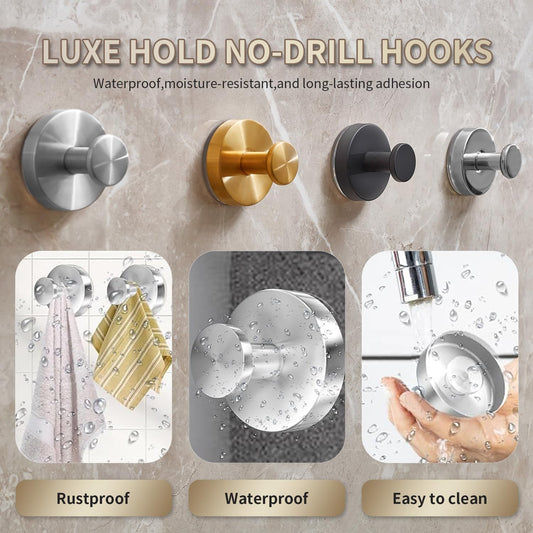 2026 Upgraded Drill-Free Suction Cup Hooks, Stainless Steel Suction Cup Hooks for Shower, Mirror, Wall, V1102-B0DYJSLJSD