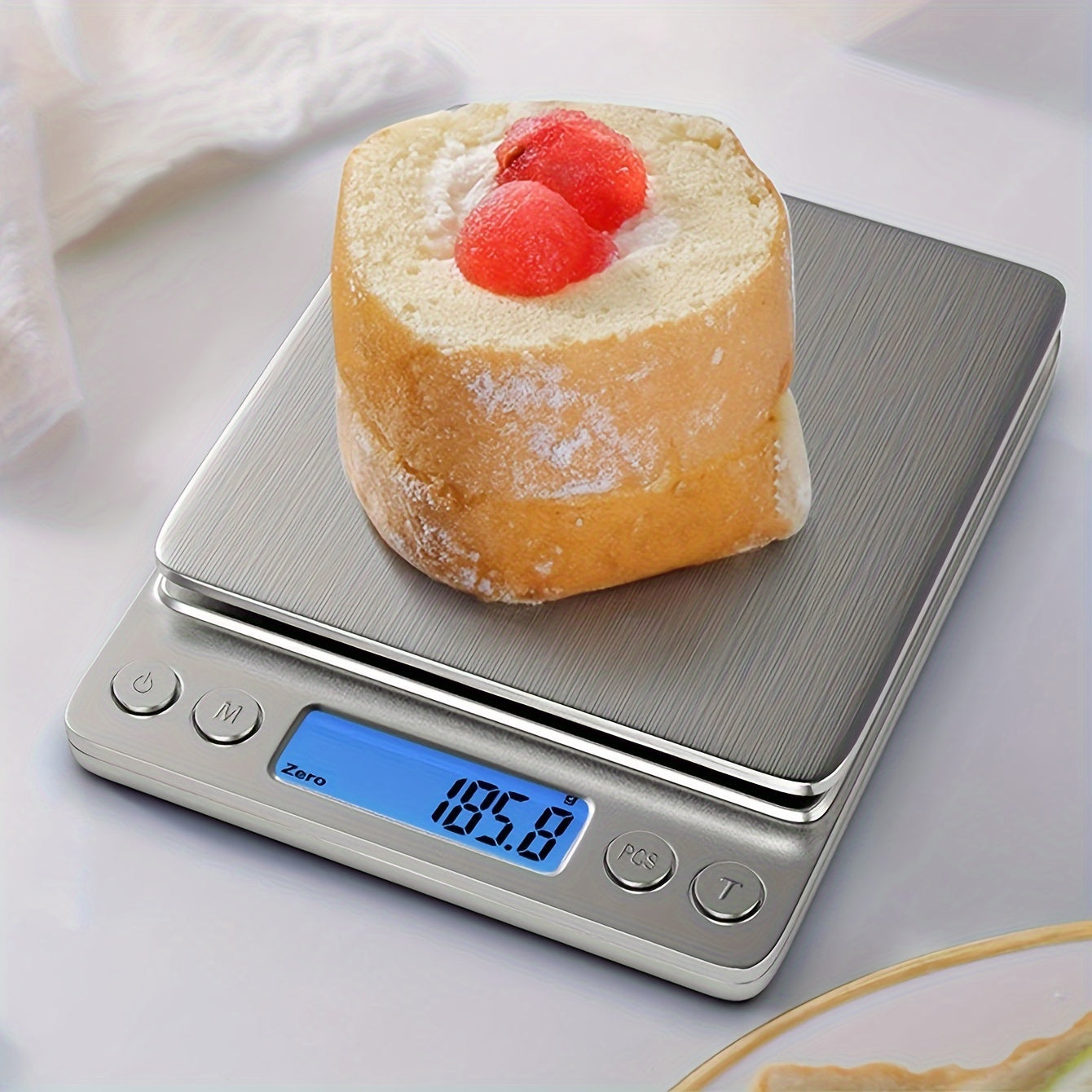 Food Scale, Kitchen Scale - Digital Weight Display in Grams and Ounces, High-Precision Electronic V1102-CFC001
