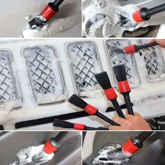 26-piece full function car detailing kit with drill brush and wheel cleaner - Heavy-duty manual and V1102-HYQJ001